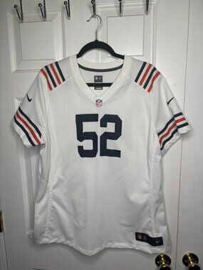 Nike Chicago Bears Khalil Mack #52 Women's XXL White Football Jersey